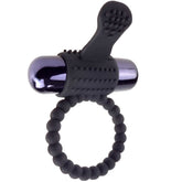 FANTASY C-RINGZ - BLACK SILICONE VIBRATING RING FANTASY C-RING